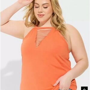 Torrid Orange Sleeveless Women's Top
